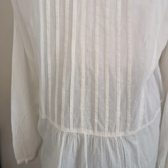 Cottagecore Cotton Tunic With Ruffles - Picture 11 of 15